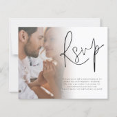 予算スクリプトフォトQRコードウェディングRSVP (正面)