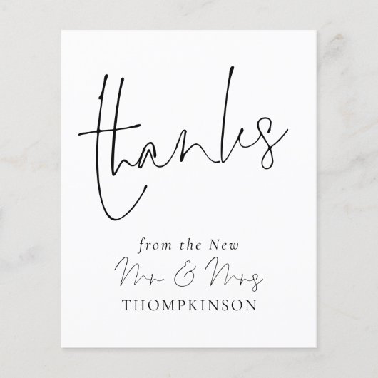 予算スクリプト新しいミセス結婚ズの任意の色感謝してい (正面)