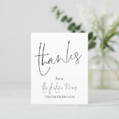 予算スクリプト未来のMrsブライダルシャワー感謝してい (スタンド正面)