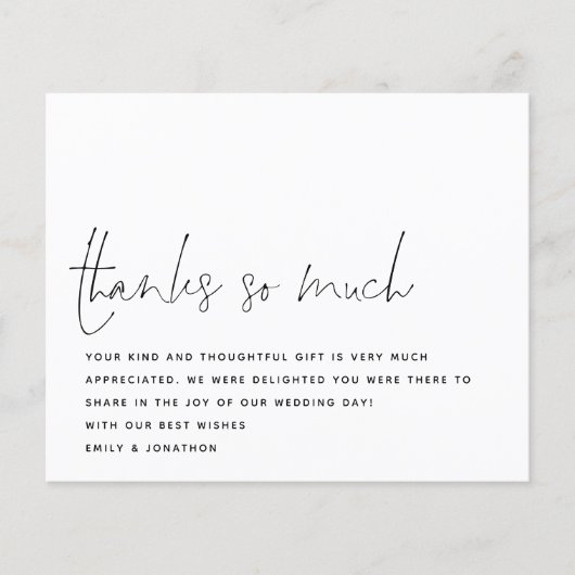 予算スクリプト結婚写真の感謝していこその量 (正面)