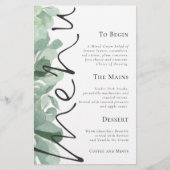 予算スクリプト葉ユーカリのメ結婚ニュー (正面)