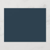 予算スクリプト3写真ベビーサンキューカード (裏面)