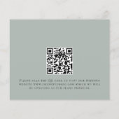 予算スクリプトLight Sage Green日付の保存 (裏面)