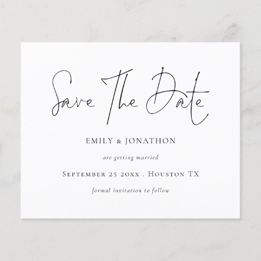 予算スクリプトQRコード結婚式日付の保存 (正面)