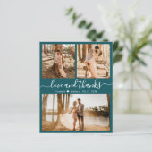 予算スタイリッシュ3 Photo Collage結婚's Thank You (スタンド正面)