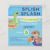 予算スプラッシュディノプールパーティー誕生日 (正面)