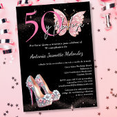 予算スペインの50 yファブローサ50th誕生日パーティー 招待状