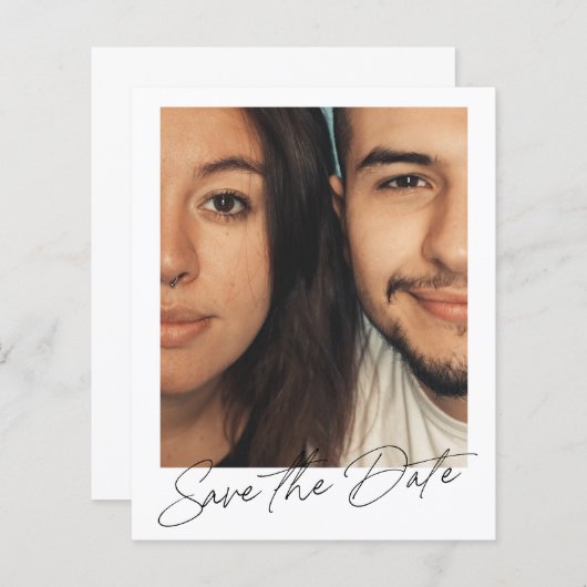 予算スミニマルクリプトの写真の保存日付 (正面/裏面)