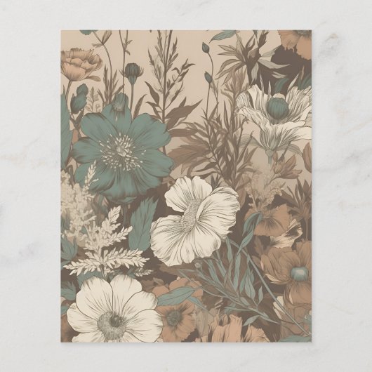 予算ソフトミュートされたアーストーンワイルドフラワー結婚ズ (裏面)