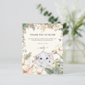 予算ゾウのクリーム赤ちゃんシャワーありがとう (スタンド正面)