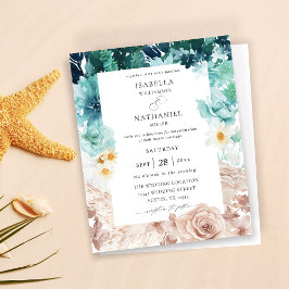 予算ターコイズと赤面ピンク結婚フローラの2