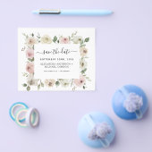 予算ダスティピンクのフローラ緑の日を保存 チラシ (シングル)