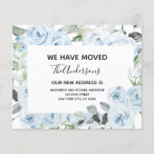 予算ダスティブルーフローラの引越し発表 (正面)