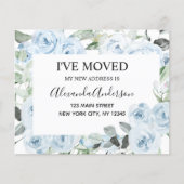 予算ダスティブルーフローラの引越し発表 (正面)