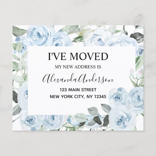 予算ダスティブルーフローラの引越し発表 (正面)