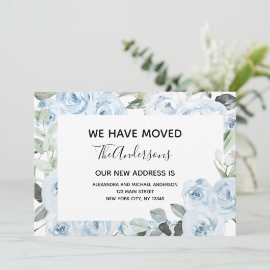 予算ダスティブルーフローラの引越し発表 招待状 (スタンド正面)