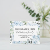 予算ダスティブルーフローラ引越し発表後 ポストカード (スタンド正面)