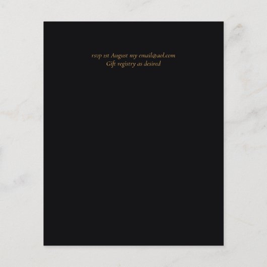 予算ティール（緑がかった色）アクア金ゴールドアガートウェディングエグスト (裏面)