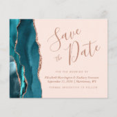 予算ティール（緑がかった色）バラ金ゴールド集計赤面日付の保存 (正面)