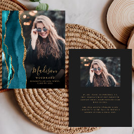 予算ティール（緑がかった色）Agate写真Dark Grad発表