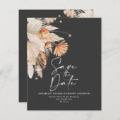 予算テラコッタパンパスグラス日付を保存 (正面/裏面)