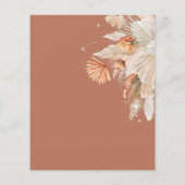 予算テラコッタパンパスグラス日付を保存 チラシ (裏面)