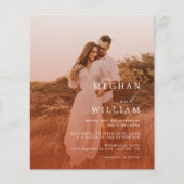 予算テラコッタ写真Qrコード結婚ズ (正面)