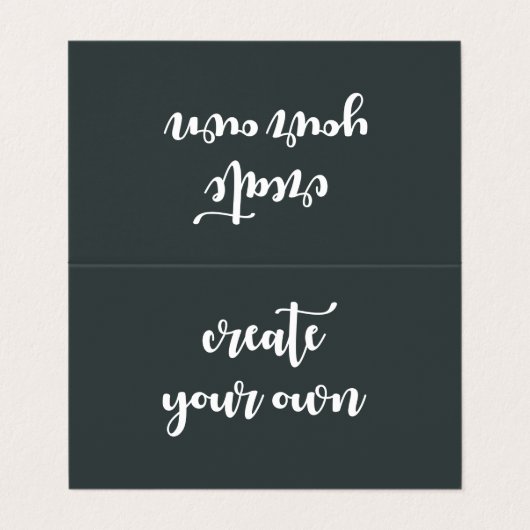 予算テンプレートクールFab 名刺 (外部フラット)