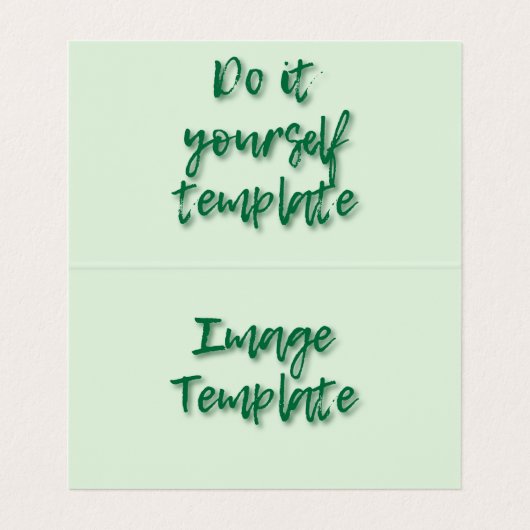 予算テンプレートクールFab 名刺 (内部フラット)