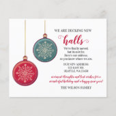 予算デッキザニューホールズムービングホリデーカード (正面)