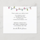 予算デッキニューデッキクリスマスムービングカード (裏面)