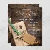 予算トナカイ&現在のクリスマスパーティー2 (正面/裏面)