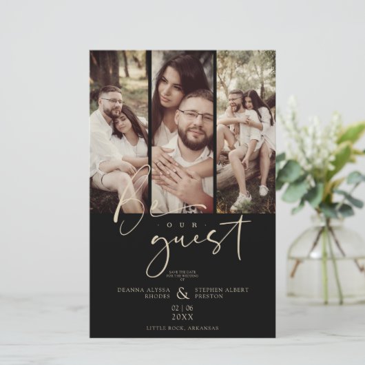 予算トレンディーモダン3結婚の写真の校合 (スタンド正面)