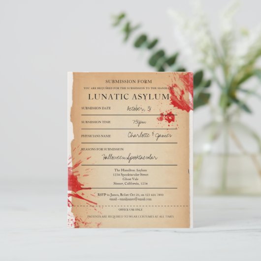 予算ノベルティハローウィンパーティ精神科病院 (スタンド正面)