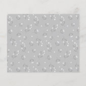 予算ハッピーホリデーズスクリプトクリスマスフォトカード (裏面)