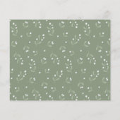 予算ハッピーホリデーズスクリプトクリスマスフォトカード (裏面)