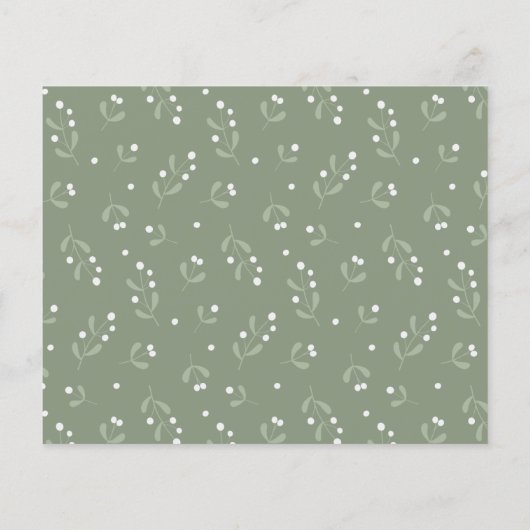 予算ハッピーホリデーズスクリプトクリスマスフォトカード (裏面)