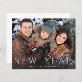 予算ハッピー新年ミニマルなシック写真3