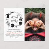 予算ハロウィーンの写真不気味誕生日 (正面)