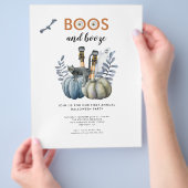 予算ハローウィンパーティ招待状 チラシ (手)