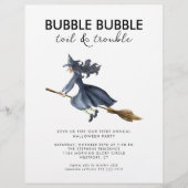 予算ハローウィンパーティ招待状 チラシ (正面)