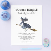 予算ハローウィンパーティ招待状 チラシ (シングル)