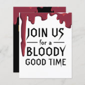 予算ハローウィンパーティ血の稼働時間 (正面/裏面)