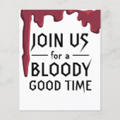 予算ハローウィンパーティ血の稼働時間 (正面)