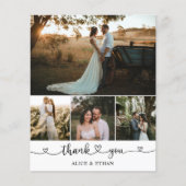 予算ハートスクリプト写真結婚の感謝 (正面)