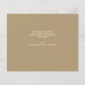 予算ハートスクリプト金ゴールドクリスマス5フォトホリデー (裏面)