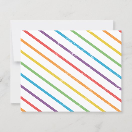 予算バウンスキッズエイジバースデーパーティーの招待 (裏面)