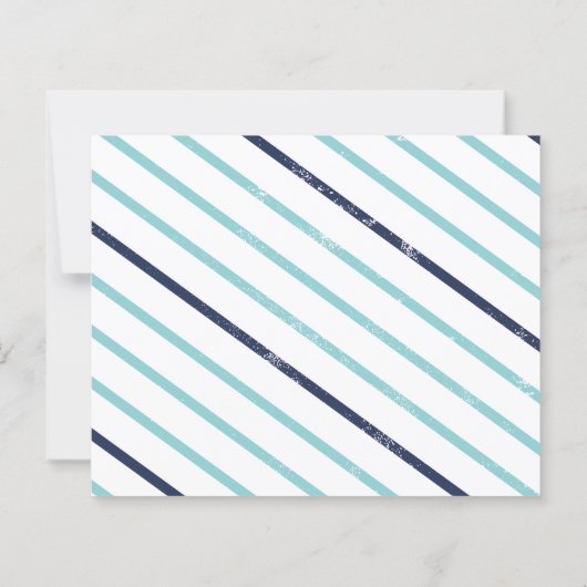 予算バウンスバースデーパーティーの招待 (裏面)