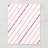 予算バウンス子供の誕生日パーティの招待状 (裏面)