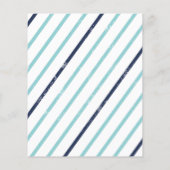 予算バウンス子供の誕生日パーティの招待状 (裏面)